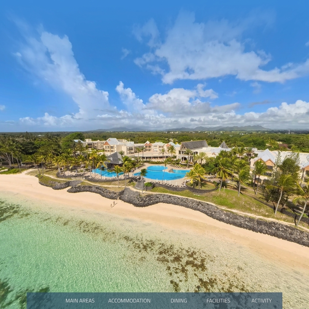 Virtuelle Tour Mauritius The Residence Highlight - 360 Grad Rundgang